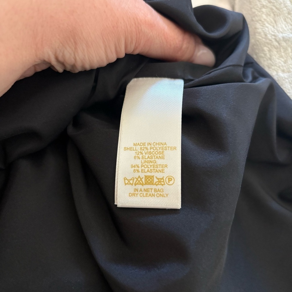 Kate Spade Women’s Black Embellished Short Sleeve Shift Dress - Picture 11 of 12